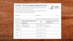 example of a covid vaccine card filled out