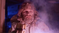 A screenshot of Kurt Russell in The Thing (1982)