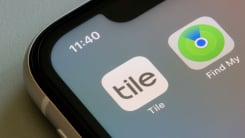 Tile and Find My app on iPhone