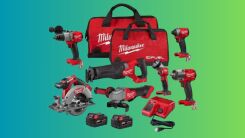 A product image of a Milwaukee 7-tool set