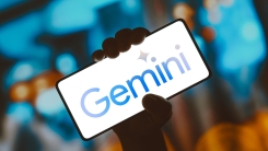 Gemini logo on smartphone