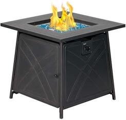 Bali Outdoors 28" 50,000 BTU Gas Fire Pit Table