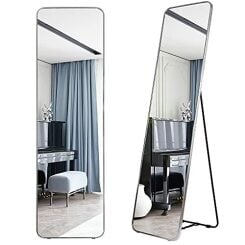 Vlsrka 63" x 18"  Silver Full Length Floor Mirror