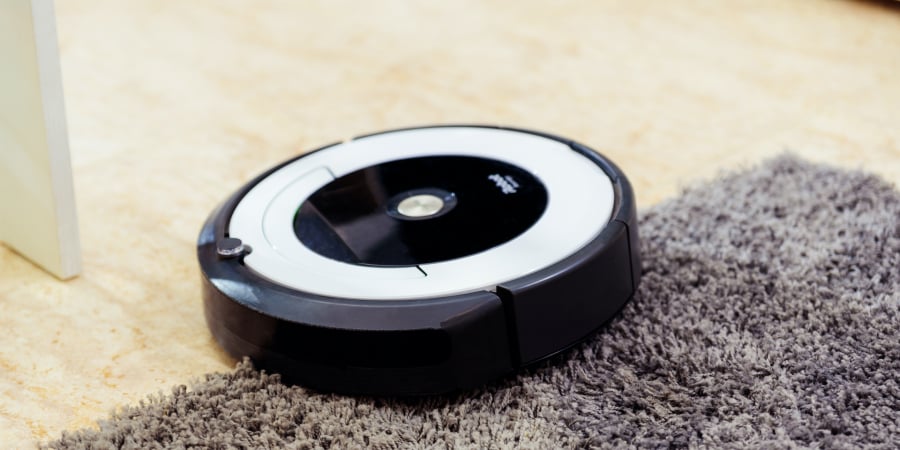 Roomba on carpet