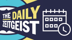 The Daily Zeitgeist logo next to a calendar icon 