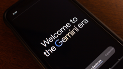 gemini app open on android phone
