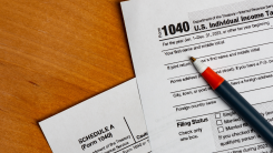 2024 tax forms close up