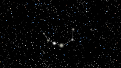 the constellation Corona Borealis (Northern Crown) 