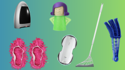 Various cleaning items 
